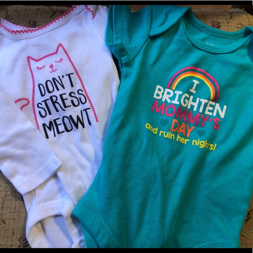 Baby girl onesies